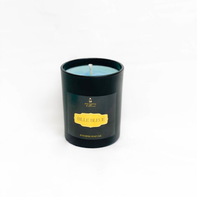 bougie parfumée senteur lessive adoucissant propre linge lenor