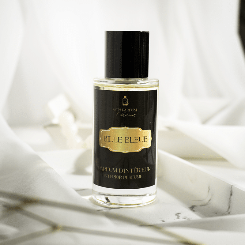 parfum d'ambiance linge propre linge frais bille bleue senteur lessive